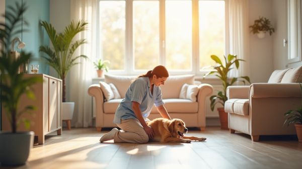 Soulagez les douleurs de votre chien avec un ostéopathe à Pau