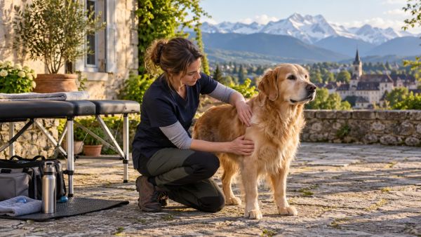 Top conseils pour choisir un ostéopathe pour chien à Pau